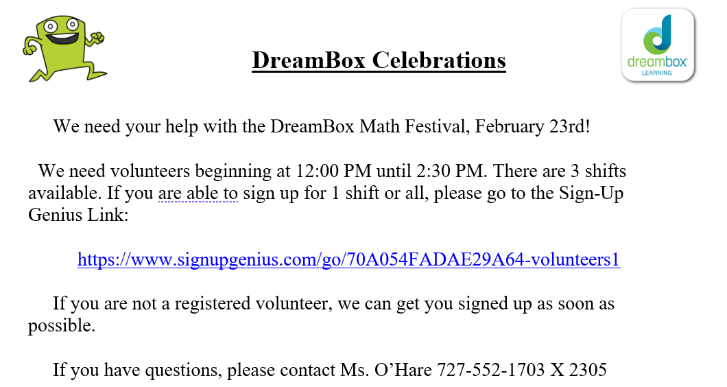  Dreambox Math Festival